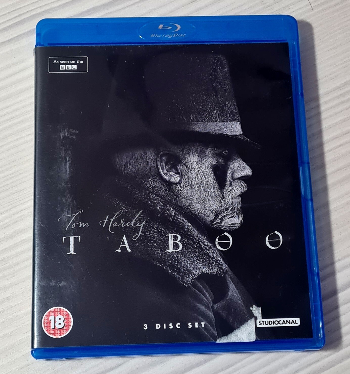 Tom Hardy in Taboo (3 Disc Blu-ray, 2017)