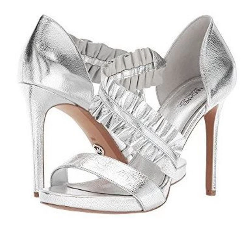 Michael kors ruffle sandals sale