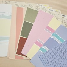 Lot 14 Pgs MME Second Avenue 12x12 Scrapbooking Paper Double Sided Vintage