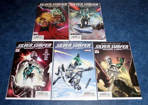 SILVER SURFER GHOST LIGHT #1 2 3 4 5 1st print A set MARVEL 2023 1st app NM