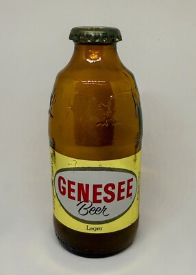 Genesee Beer 7oz Bottle with Cap *Vintage*