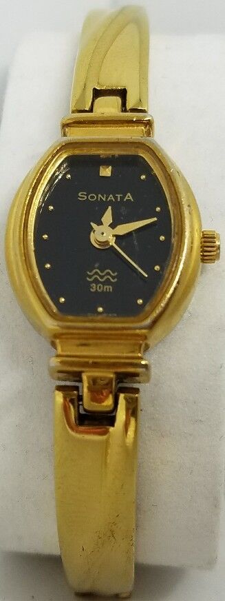 Sonata Quartz Golden Women's Wrist Watch Style 8020YAA, 30 m Water Resistant #26