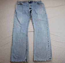 Levi's 517 Jeans Mens 38 X 34 Blue Bootcut Denim Medium Wash