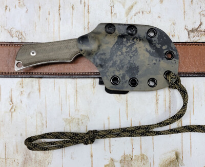 KYDEX SHEATH FOR MERCURY KALI SHEEPSFOOT, HAND MADE, SCOUT CARRY, MER010