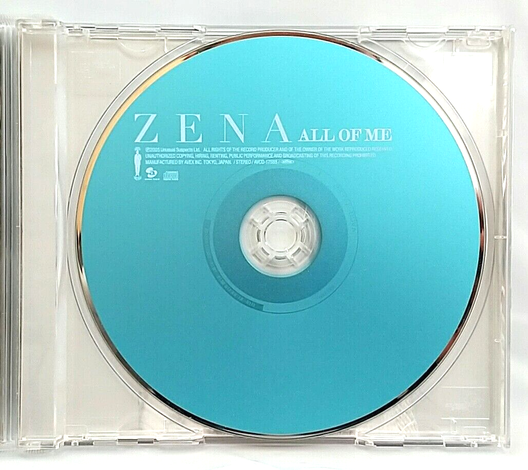 CD) Zena – All Of Me, AVCX-17585, Album, 2 Bonus Track, Obi, Rare