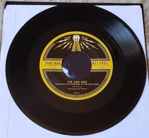 WE ARE HEX 7" 45 THE BLUE SERIES FROM JACK WHITES THIRD MAN RECORDS. TMR084! NEW - Picture 7 of 8