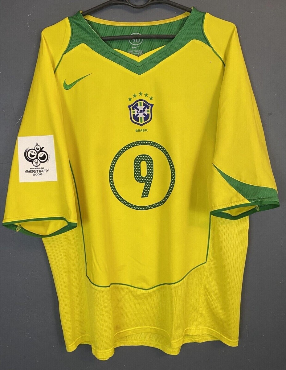 ウェア 04s Brazil National Team Uniform Ronaldo RONALDO MEN BRAZIL BRASIL NATIONAL 2004/2006 FOOTBALL SOCCER