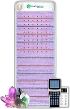 HealthyLine Heating Pad Infrared Gemstone Platinum Photon PEMF Therapy (74x 28)