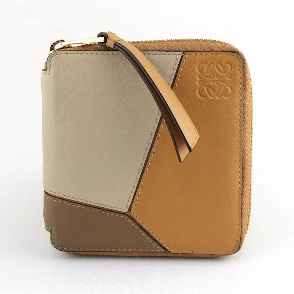 ウサコページ！ LOEVE(ロエベ)パズル スクエア　ジップ　ウォレット LOEWE Puzzle Square Zip Wallet C510M88X04 Bifold Wallet