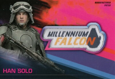 Solo A Star Wars Story, Han Solo Manufactured Patch Card MP-HM #59/99