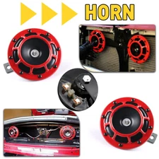 2Pcs Super Loud Compact Electric Blast Tone Horn For Car Truck 12V 115DB