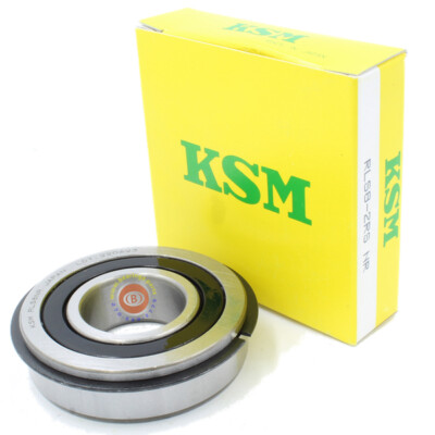 RLS8-2RSNR Ball Bearing 1x2-1/4x5/8 Sealed with Snap Ring - KSM Japan