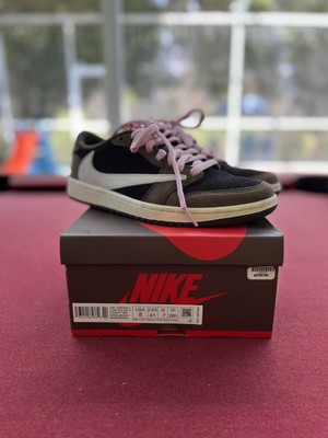Air Jordan Travis Scott x 1 Low Sneaker in Mocha - CQ4277 001 | eBay