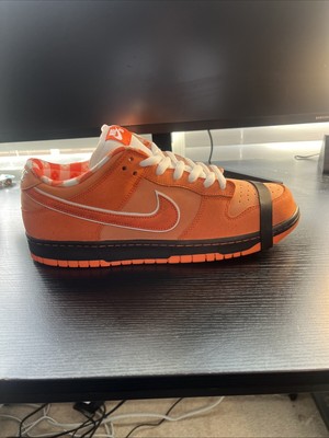 Nike Dunk Low Orange Lobster Sneakers Size 13 M