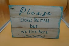 Handmade sign