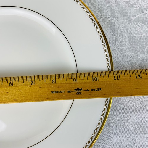 LENOX PEARL GOLD 3 Plates Dinner Salad & Bread Excellent Preowned Condition - Picture 6 of 15