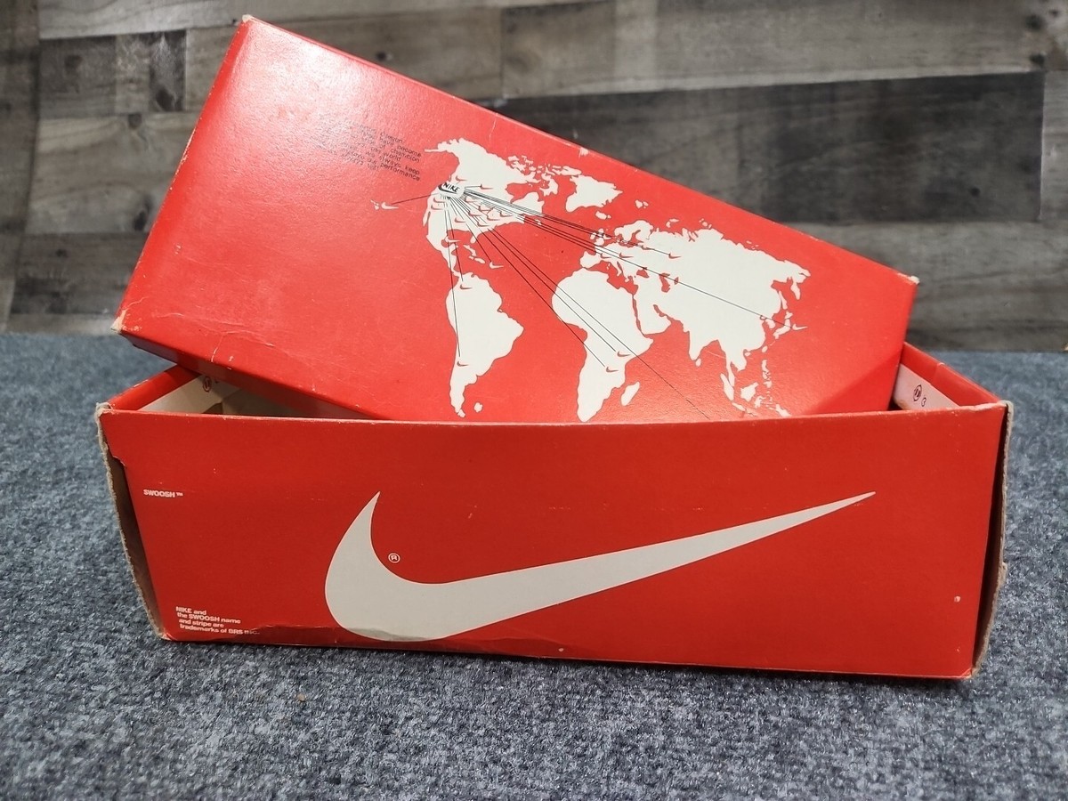 VTG Empty 1980s NIKE Shoe Box Lady 5 Diablo Cool Shoe Head Display