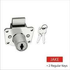 Steel Cam Lock Locker Cabinet Cupboard Door Drawer Furniture Post Mailbox 2 Keys