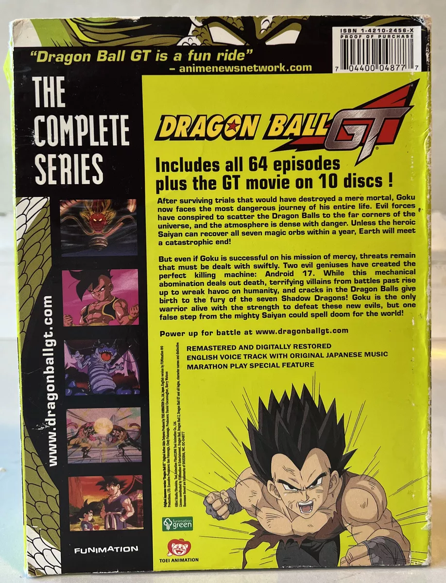 Dragon Ball GT: Complete Series (DVD) 704400048777 | eBay