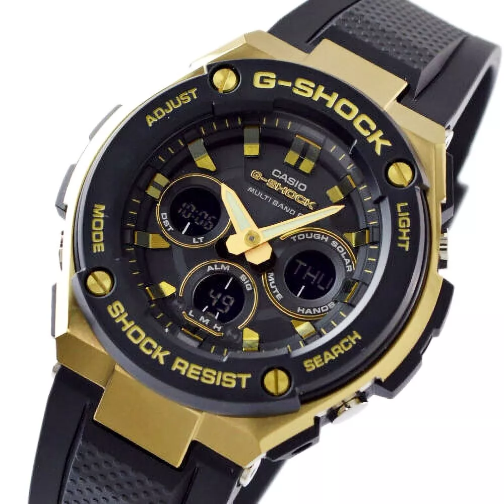 CASIO G-SHOCK GST-W300G-1A9JF G-STEEL Mid Size Series Radio Solar Watch  Men's