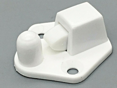 Nylon Button cupboard catch cabinet door latch sprung catches (592) - Picture 3 of 4