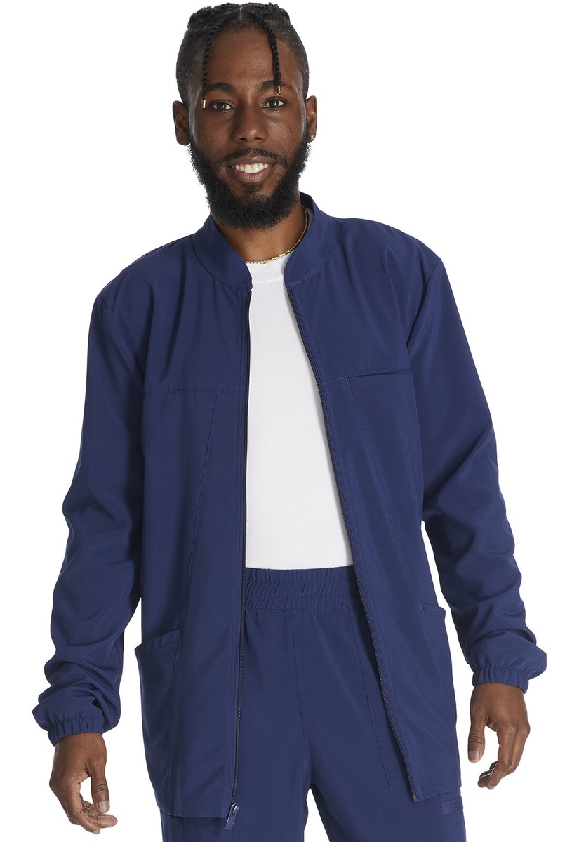 Dickies EDS Essentials Scrubs Men's Zip Front Jacket DK342 NYPS