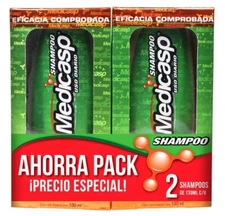  Shampoo Relief And Prevention Dandruff Pack X2 Shampoo Anticaspa Medico 2 