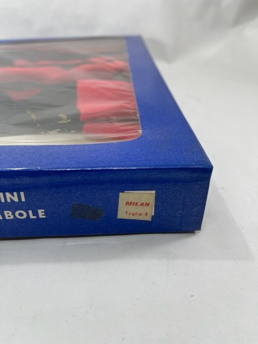 MAGLIA MILAN BAMBINO VINTAGE anni 60 creazione LUCIS materiale sportivo bandiera - Foto 8 di 9