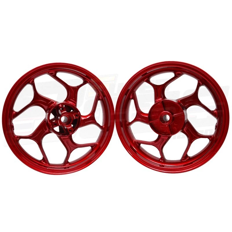 Llantas 250x14,350x14 para Honda MSX-SF, GROM125 Red340+Buje 3+Rodamiento 4 Foto 3 de 4