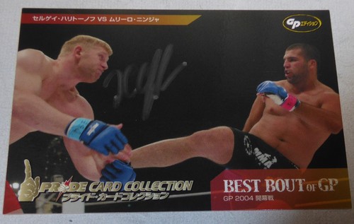 Sergei Kharitonov Signed 2006 Pride FC Grand Prix Card #69 RC UFC GP Autograph - Picture 2 of 24
