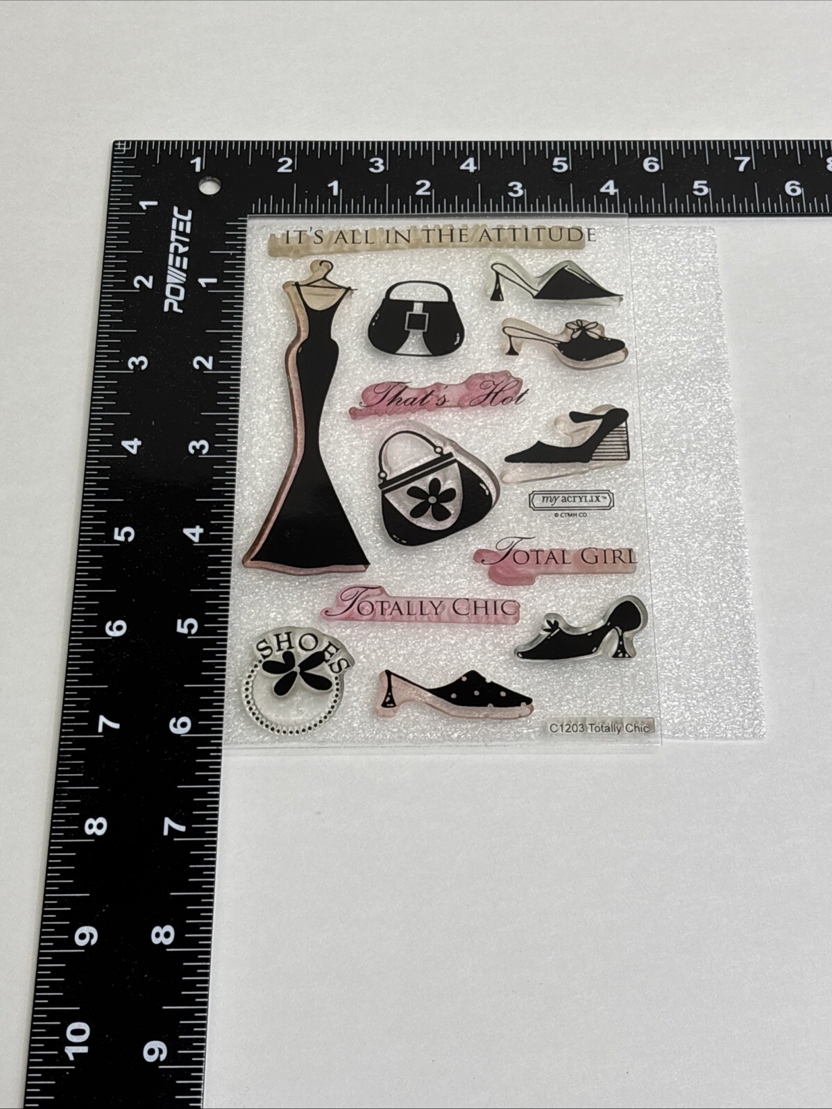 Close To My Heart Stamps My Acrylix Totally Chic