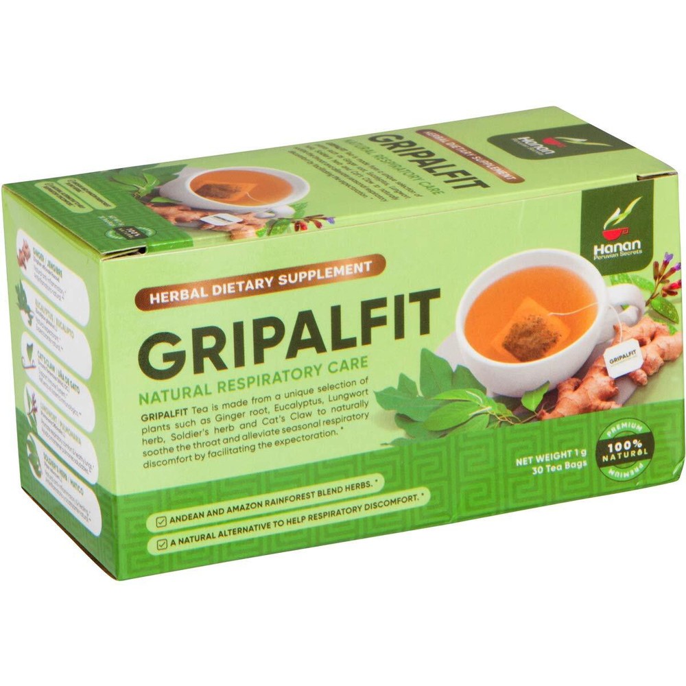 Gripalfit 30 Herbal Tea Bags Herbal Blend from Peru