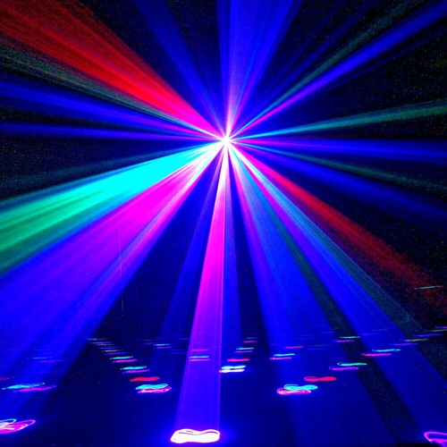 CR Drawing Star RGB 800W Full Color Laser Auto Sound DMX Single & Multi Patterns - Picture 3 of 11