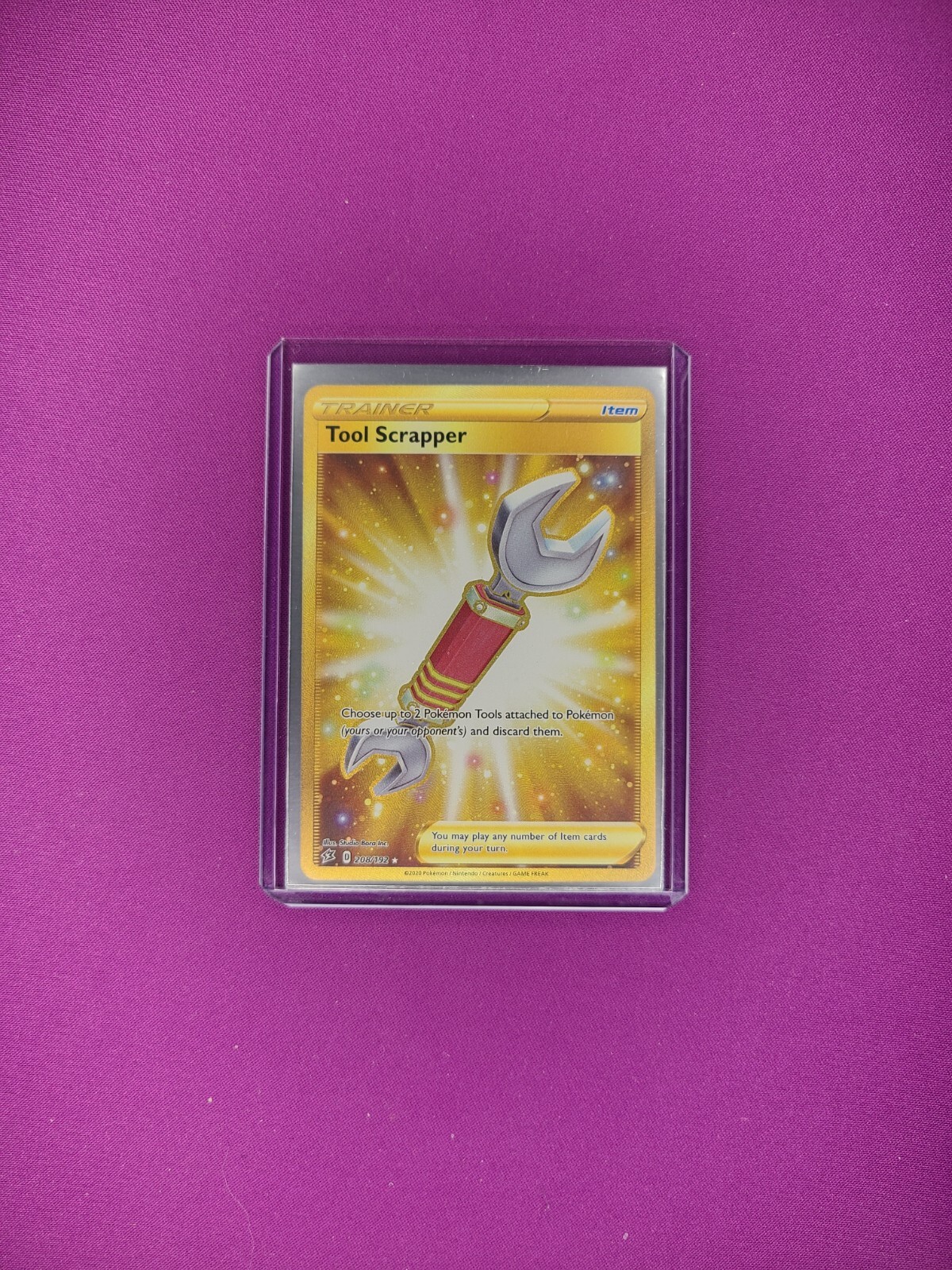 Tool Scrapper 208/192 Gold - Rebel Clash - Pokemon TCG - NM