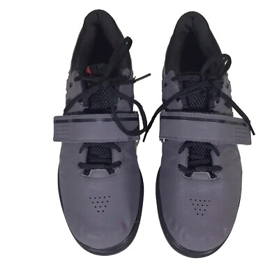 Reebok Lifter PR Men Gray/Black Weightlifting Cross Trainer Shoes