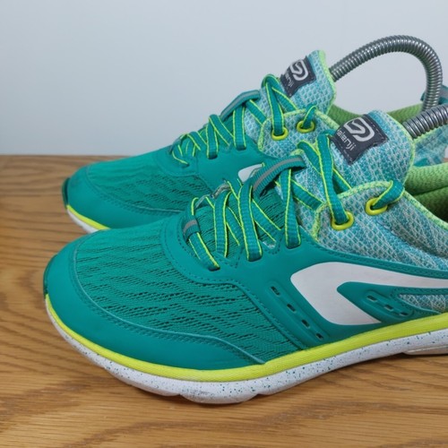 Decathlon Kalenji Zapatos Entrenadores Eliorun Amarillo Verde Zapatos Tenis Talla UK 5 - Imagen 4 de 15
