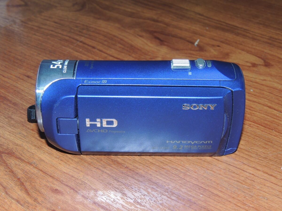 ⚠️ READ FIRST⚠️ Sony Handycam HDR-CX240 BLUE ⚠️ READ FIRST⚠️ Sony Handycam HDR-CX240 BLUE