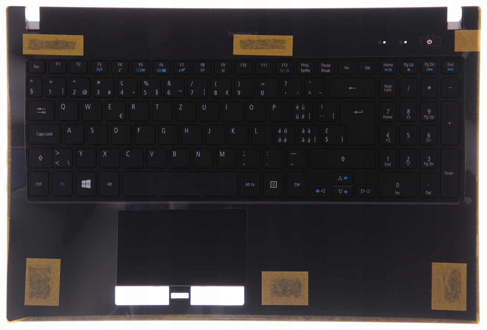 Repose-poignets avec clavier ACER TravelMate P658-G2-M CH A+