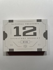 2021 National Treasures -- 12 AUTOs Booklet -- Bobby Witt Jr - ROOKIE AUTO
