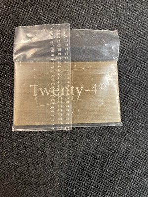 Patek Philippe Watch Display Plaque Brass,  ''Twenty-4 '' Sign 