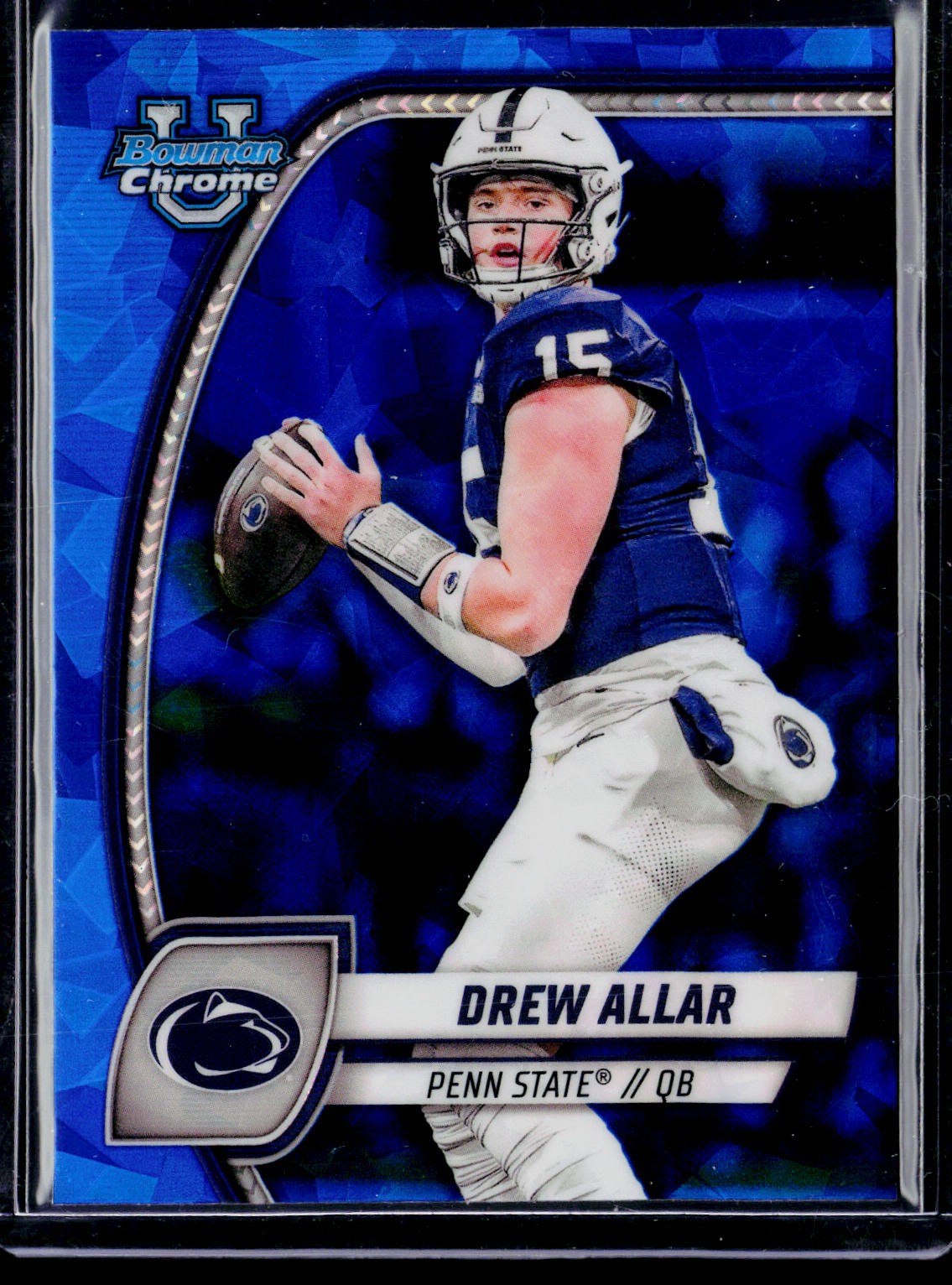 2024 Bowman University Chrome Sapphire Edition #4 Drew Allar