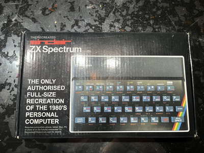 RAR * The Recreated Sinclair ZX Spectrum * Getestet * Voll Funktionsfähig