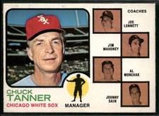 1973 OPC Chuck Tanner Mgr Card #356 ~ NM-MT ~