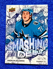 2024-25 Upper Deck UD Rookie Debut Smashing Macklin Celebrini #SD-19 RC MINT💦💦