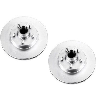 SET-P15AR8551EVC-2 Powerstop 2-Wheel Set Brake Discs Front RWD  for Pickup B2300