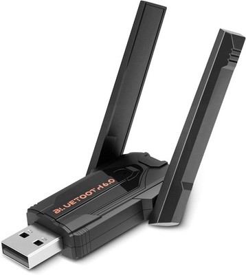 Bluetooth 6.0 Adapter für PC,USB Bluetooth Dongle Stick für Laptop Desktop