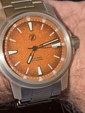 Zelos Aurora Orange Dial Automatic Watch – Limited Edition 036/100 – Sold Out