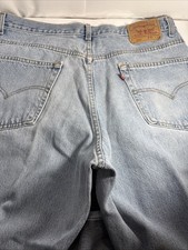 Vintage Levis Jeans 550 Sz 40x32 Made In USA Blue Denim Y2K 1995 90s Levi’s