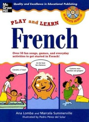 Play and Learn French (Book  Audio CD): Over 50 Fun songs, games a - ACCEPTABLE