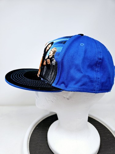 WWE Kids Teen Snapback Hat Cena Lesnar R Reigns D Ambrose K Owens Blue 2016 OSFM - Picture 6 of 9